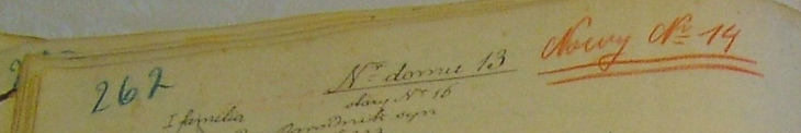 This photo shows an example of a handwritten page in the spis