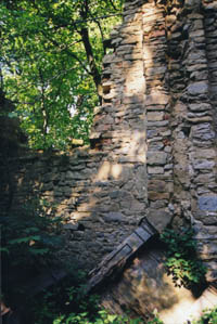 A photo of church ruins