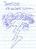 Boom! Swedish thunderstorm!